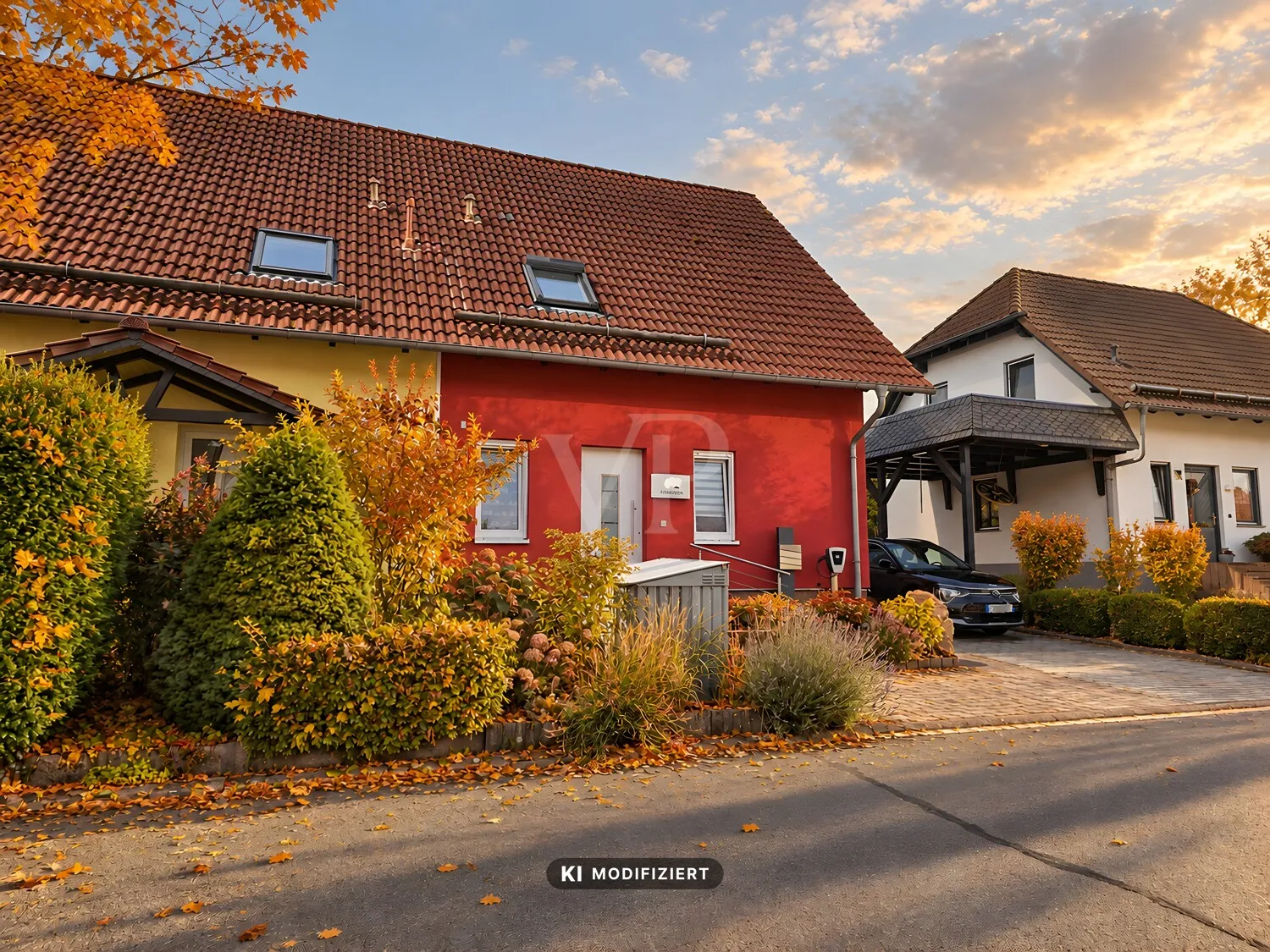 Blick Straßenansicht