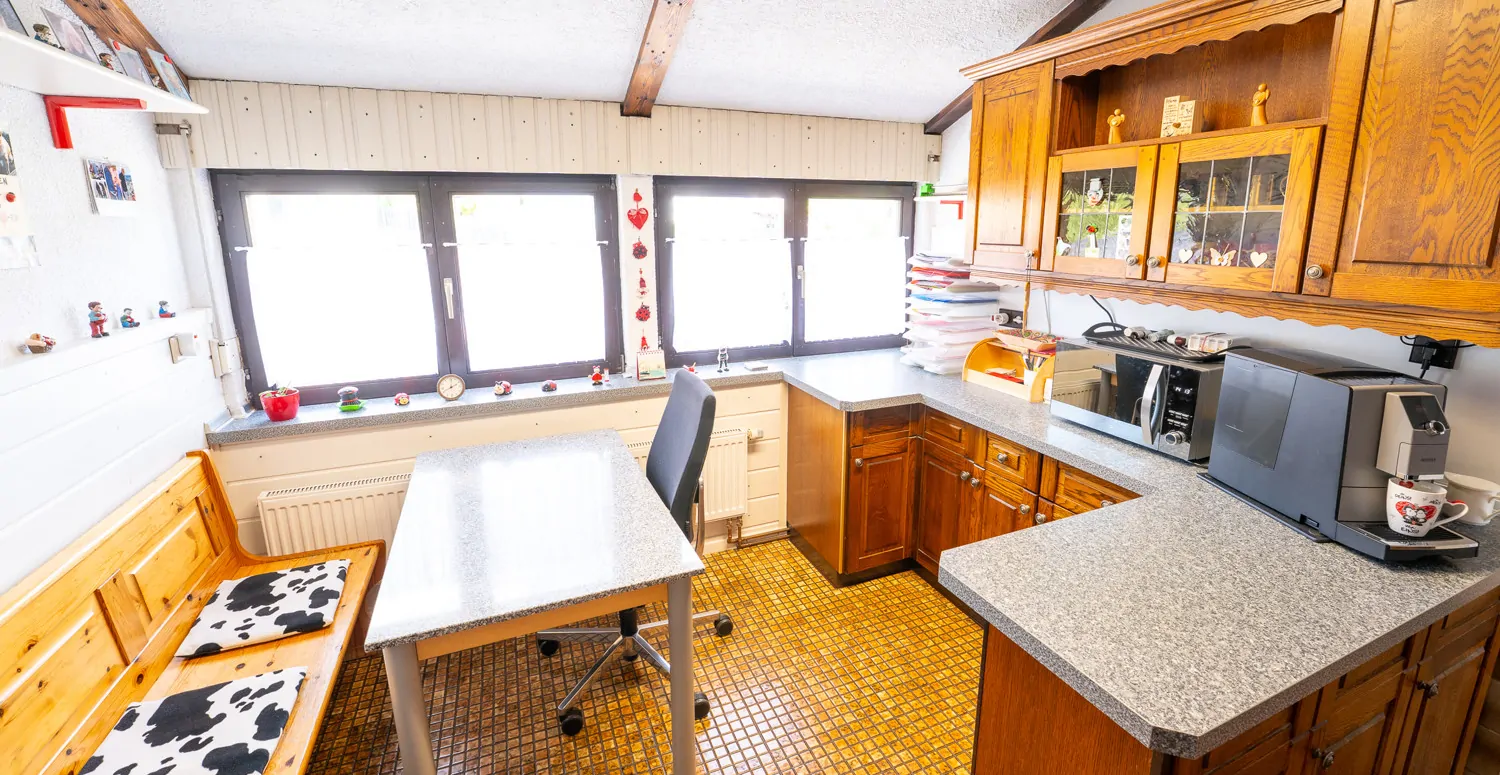 Küche mit Essplatz Dachgeschoss