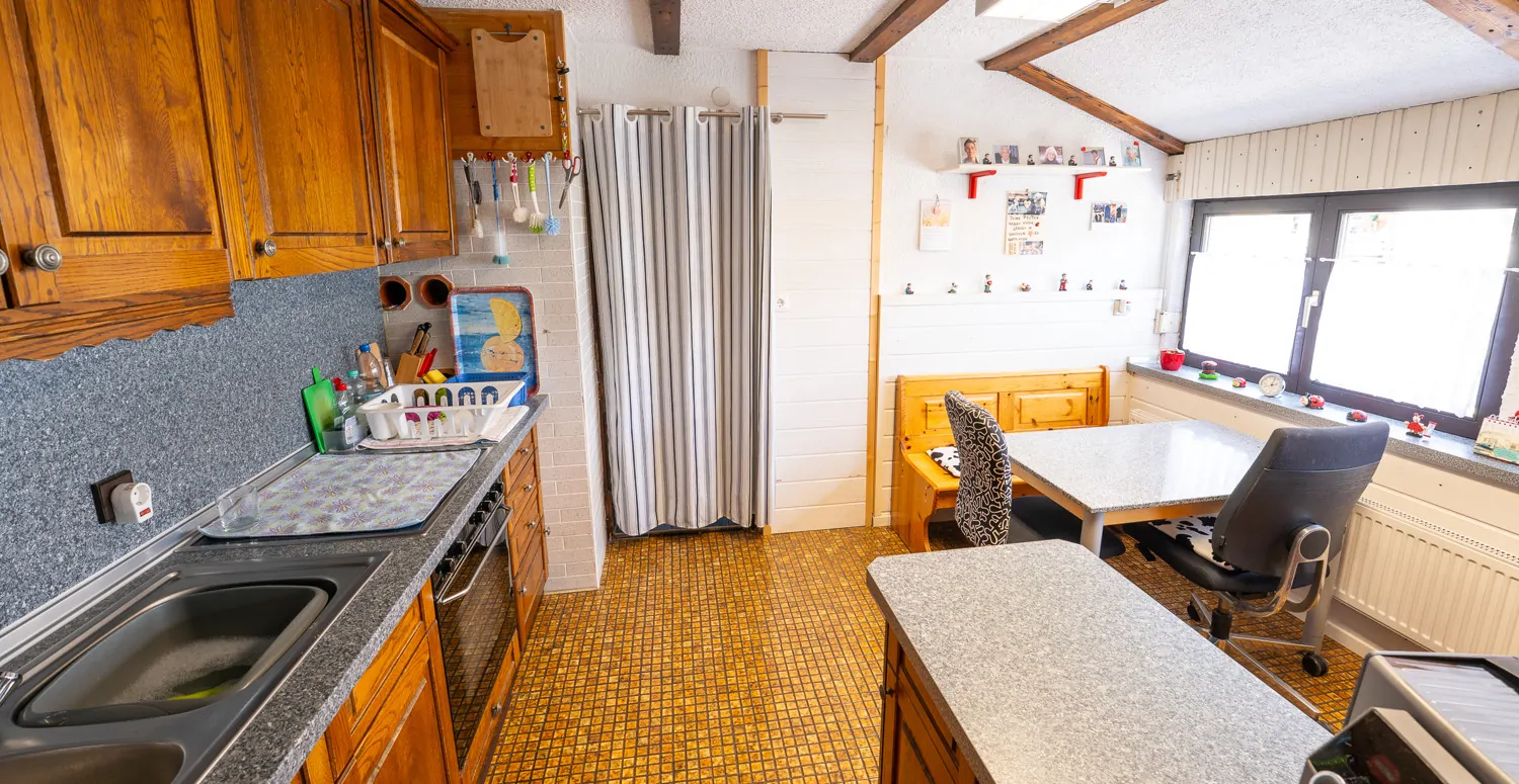 Küche mit Essplatz Dachgeschoss