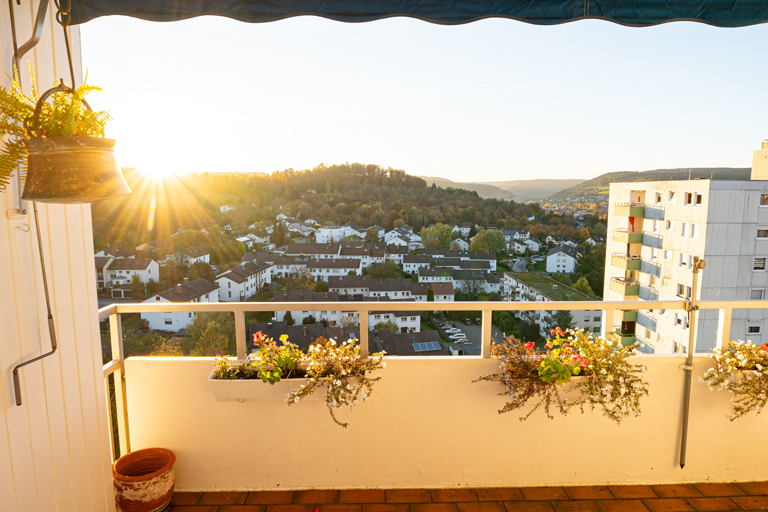 Balkon Wohnzimmer