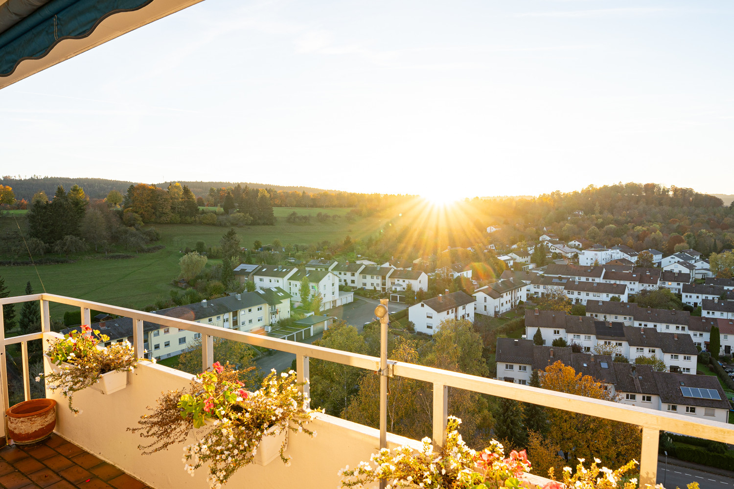 Balkon Wohnzimmer