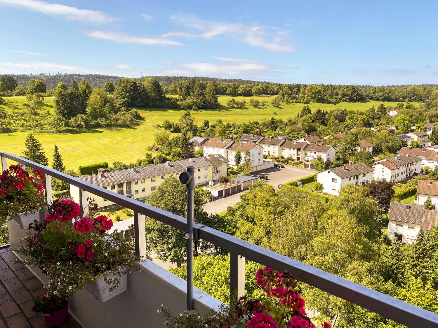 Balkon Aussicht Honburg