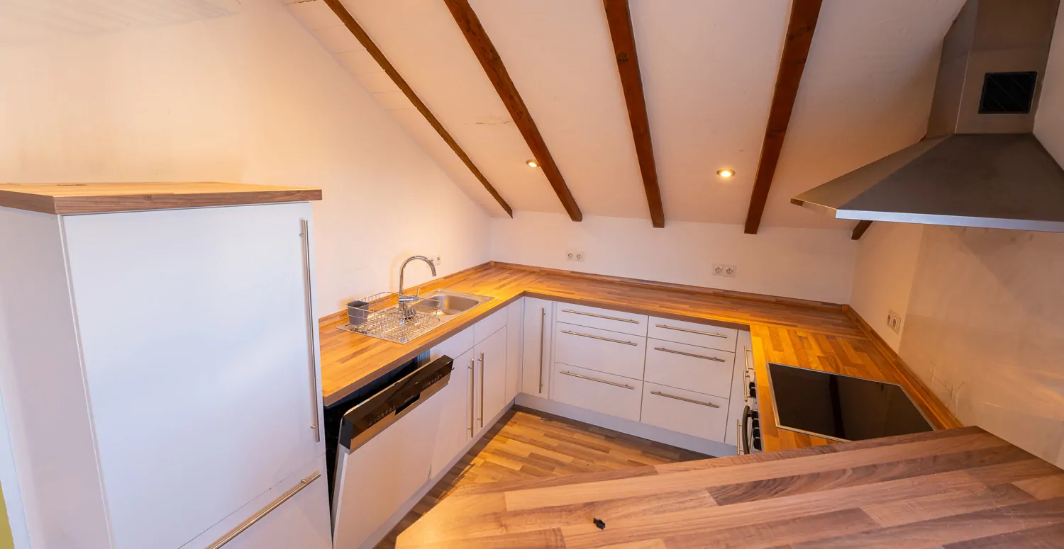 Küche Dachgeschoss