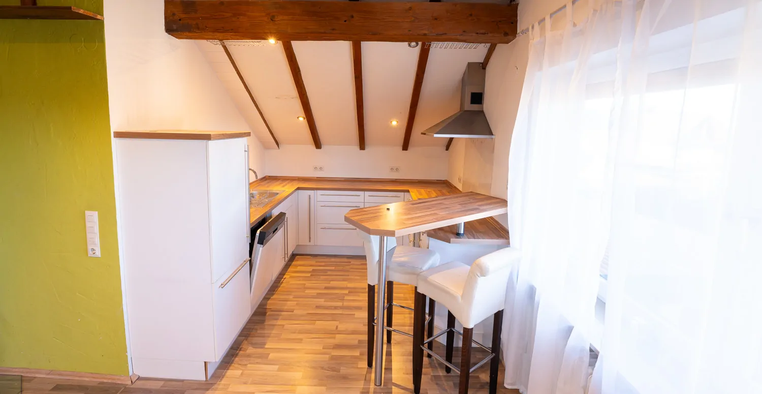 Küche Dachgeschoss