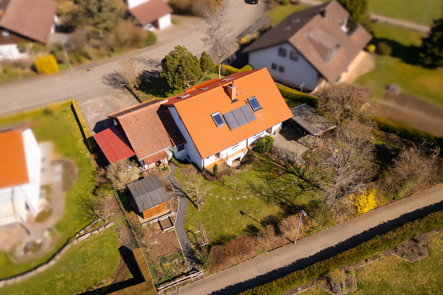 Luftbild Gartenansicht