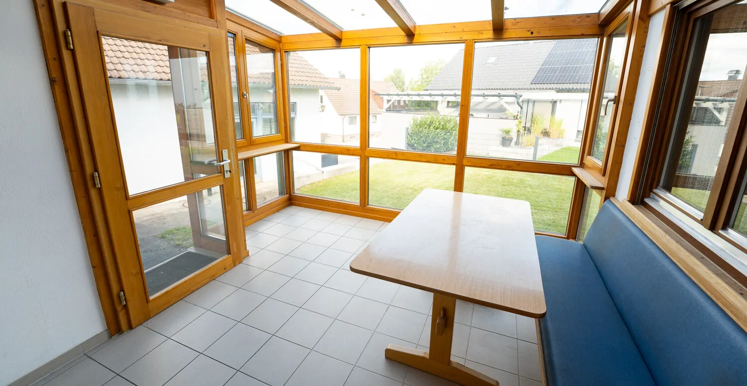 Wintergarten Erdgeschoss