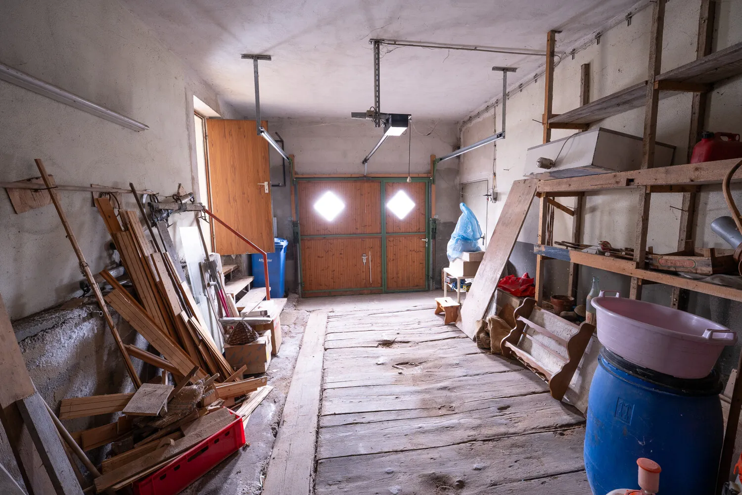 Garage-ehemalige Scheune