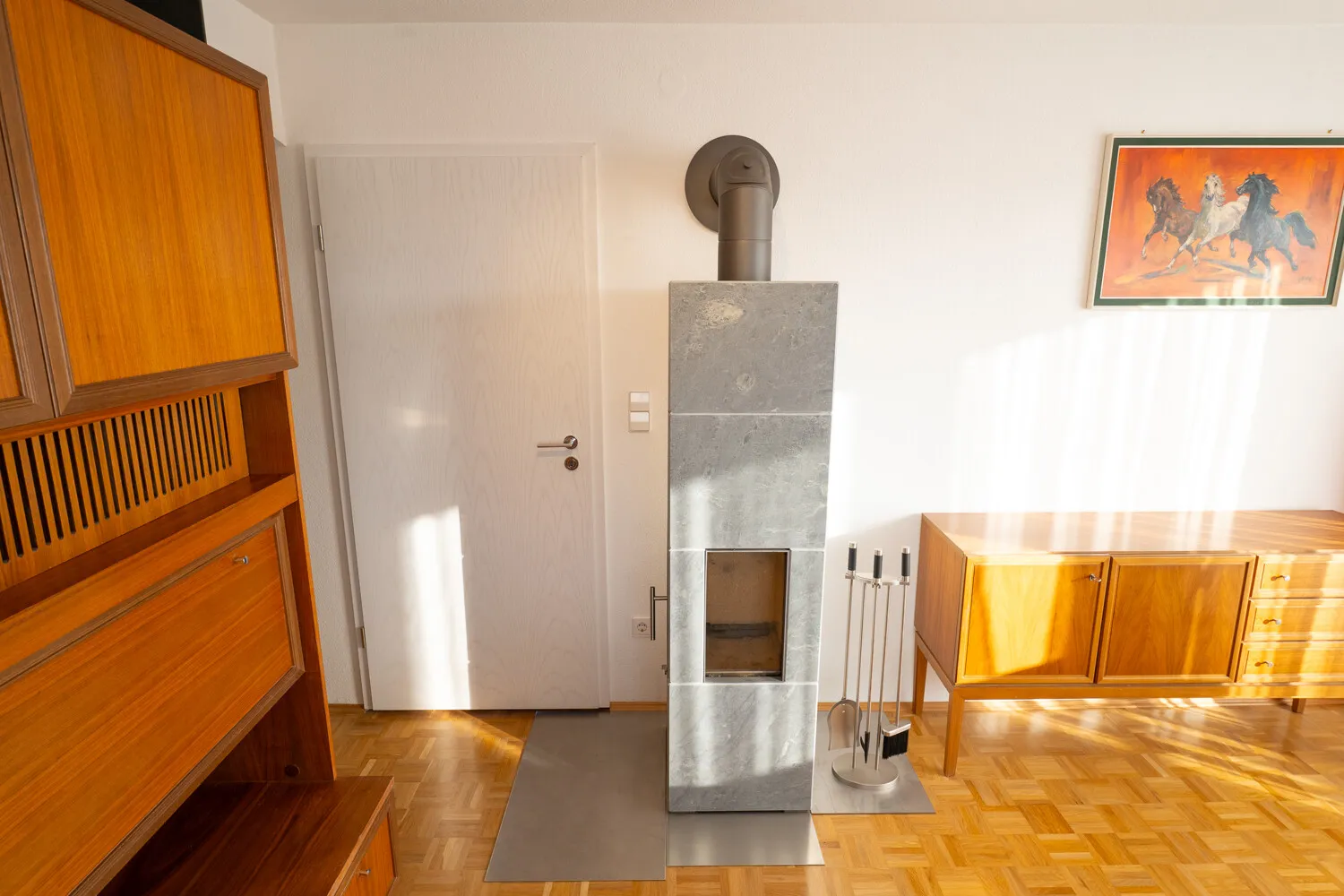Kaminofen Obergeschoss