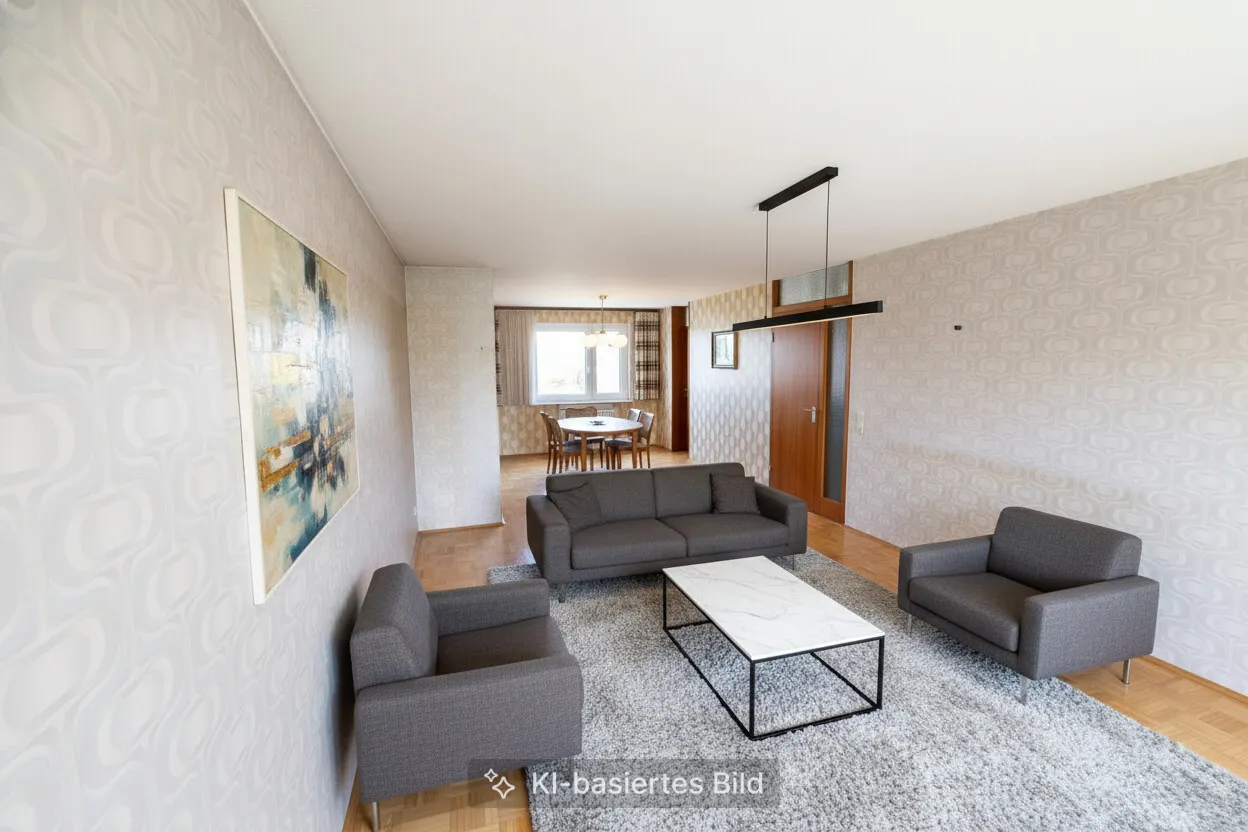 Wohn-Esszimmer Neu