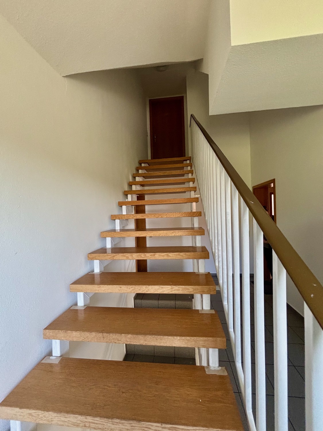 Treppe zum Dachgeschoss