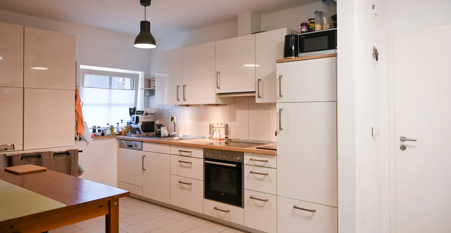 Küche Mietshaus