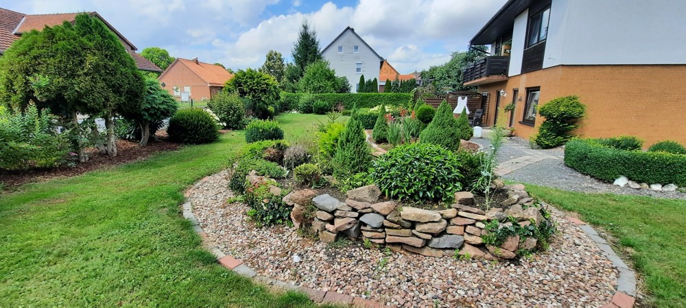 Blick auf den Garten