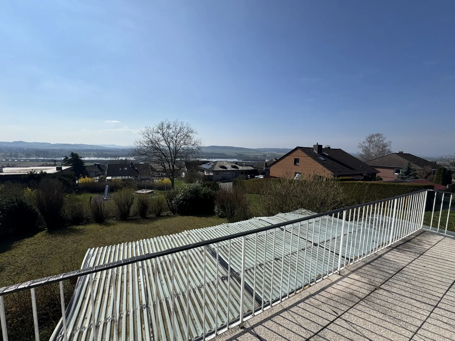 Ausblick Balkon