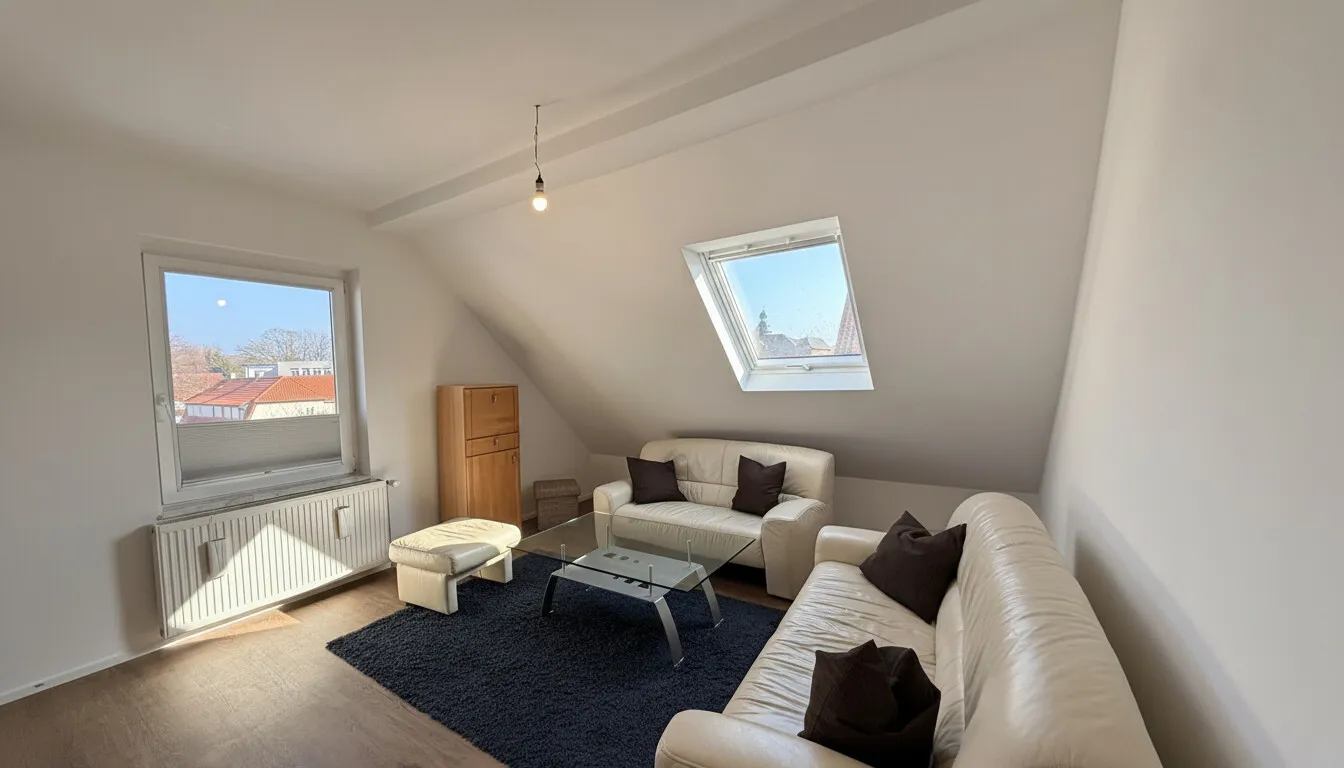 3-Zimmer-Dachgeschosswohnung in zentraler Lage von Einbeck - Photo 1