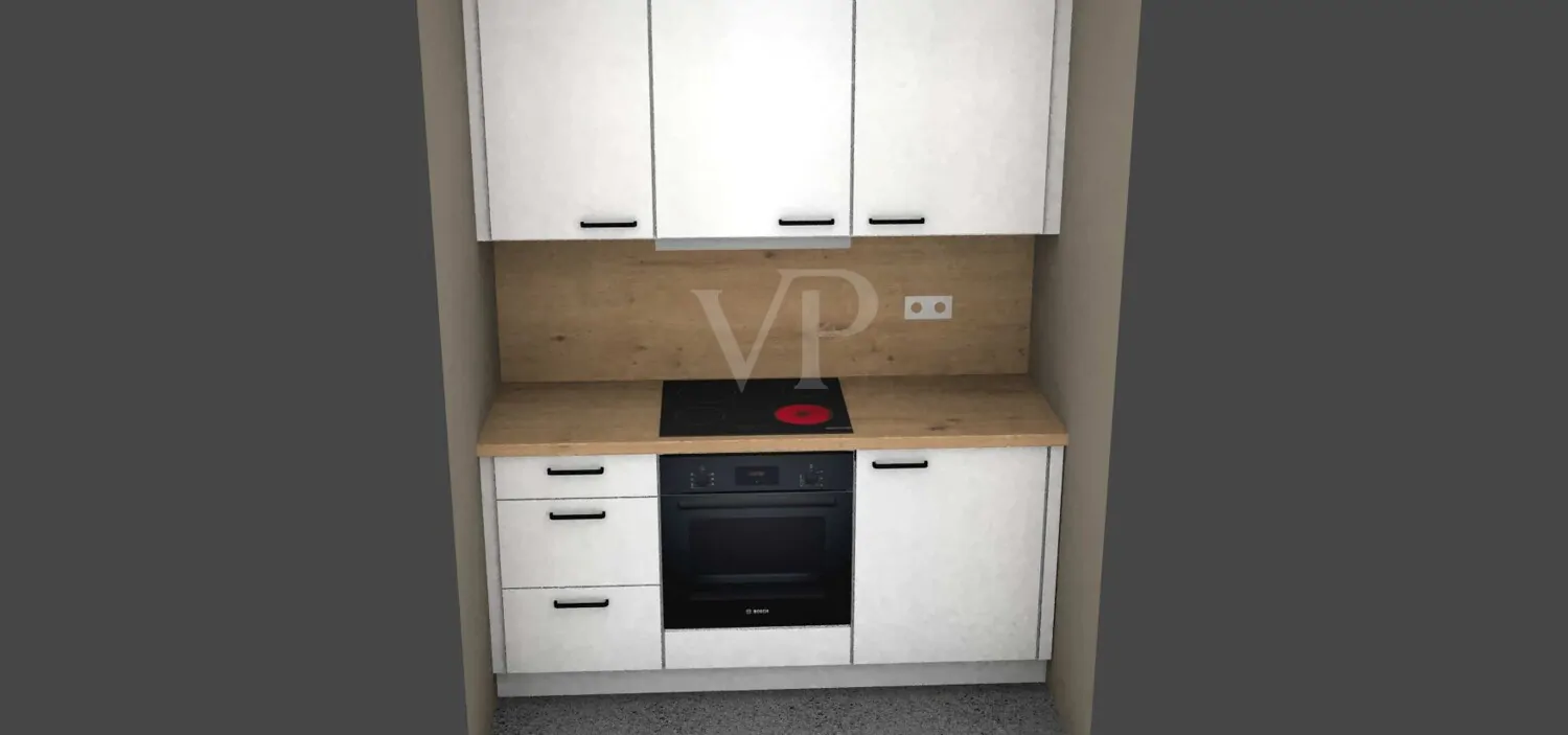 Einbauküche linker Teil