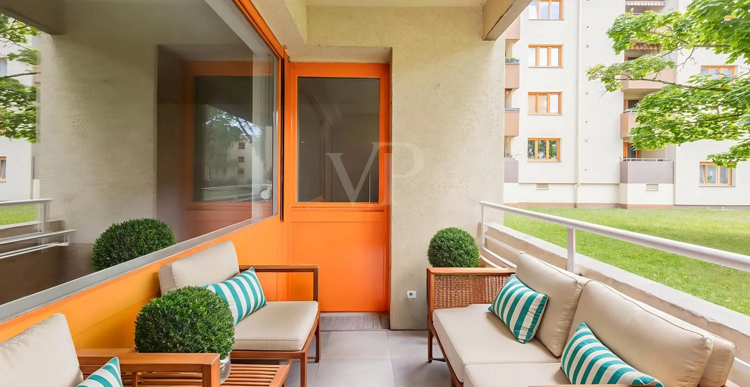 Moblierungsvariante Balkon