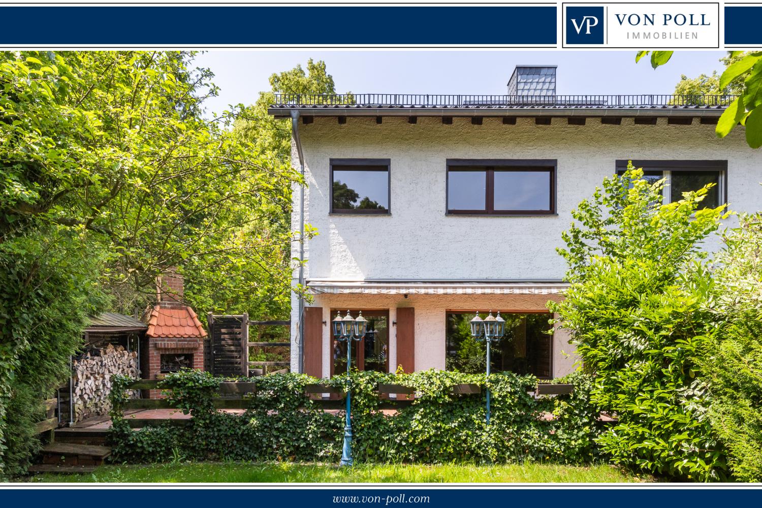 VPI Hausansicht_Garten
