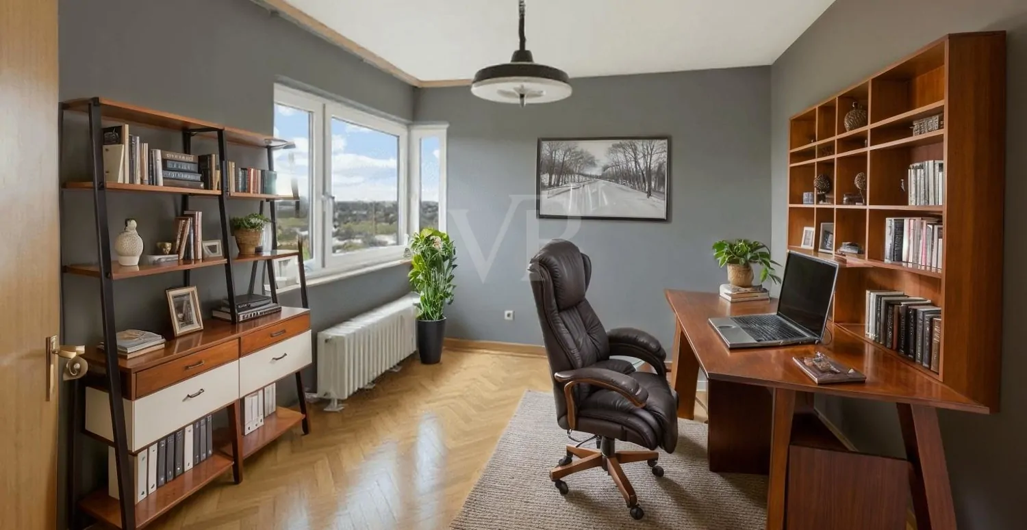 Einrichtungsbeispiel Arbeitszimmer