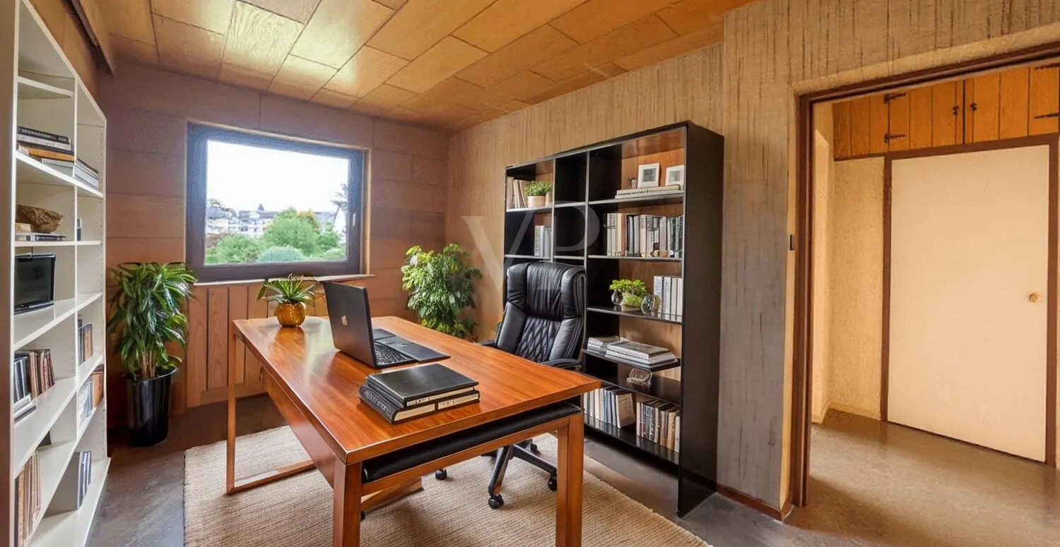 Einrichtungsbeispiel Arbeitszimmer