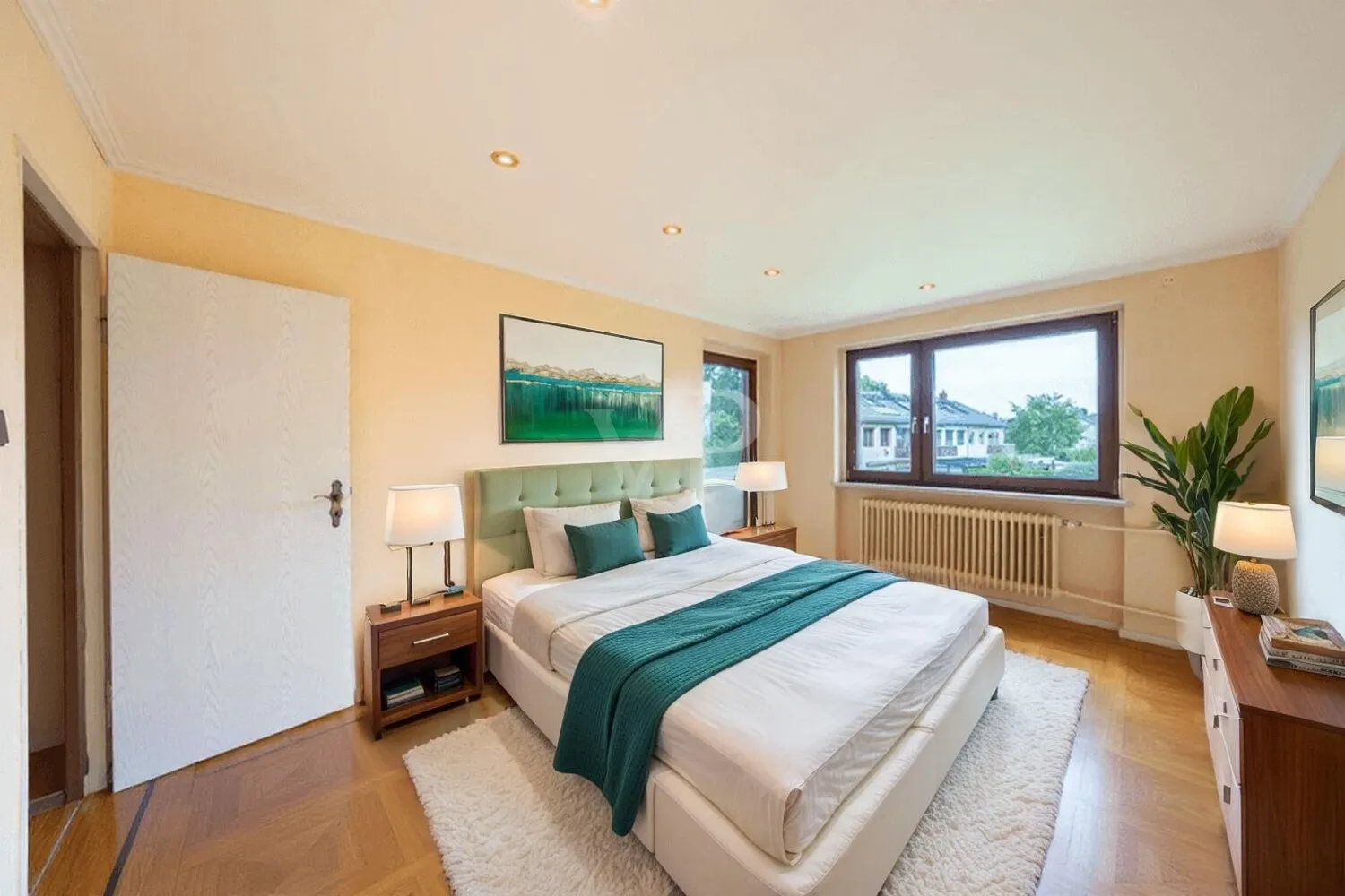 Einrichtungsbeispiel Schlafzimmer