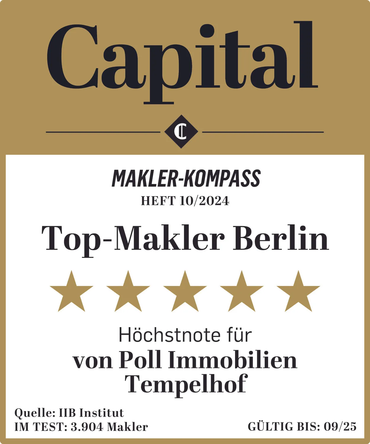 Capitalauszeichnung