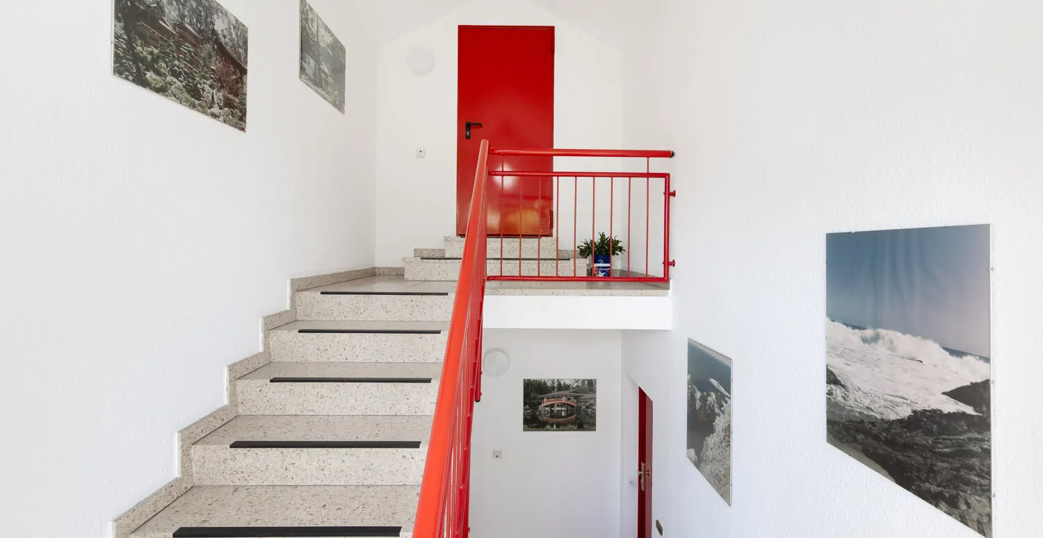 Treppenhaus / Aufgang zur Dachterrasse