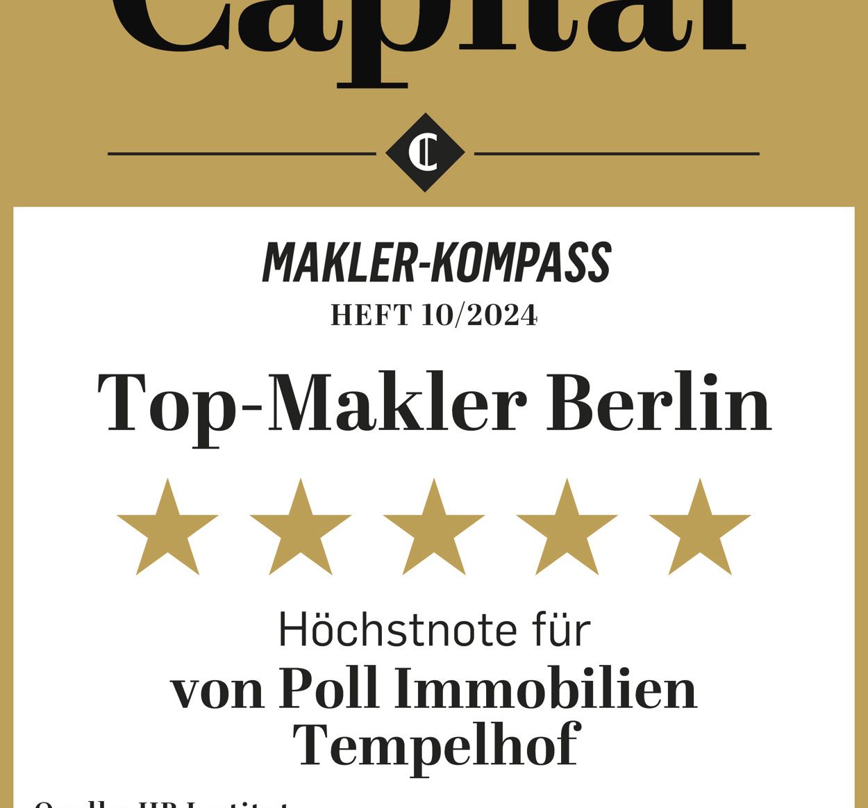 Capital Auszeichnung
