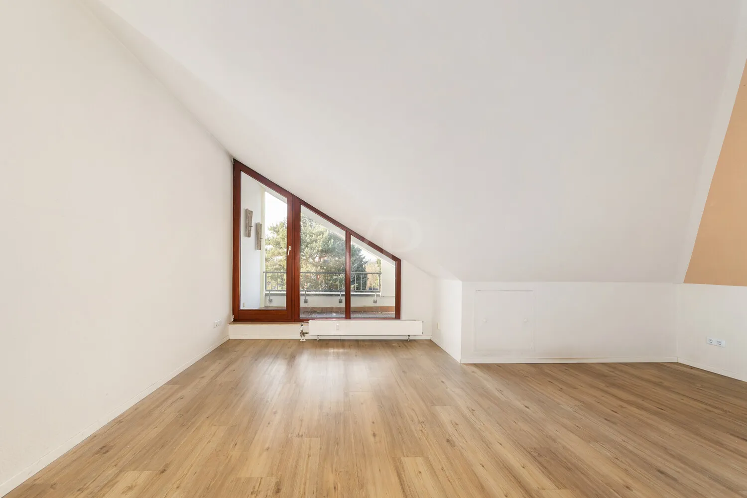 Wohnküche mit Loggia