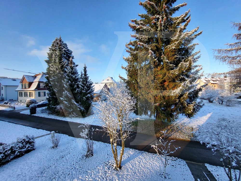 Aussicht vom Wintergarten