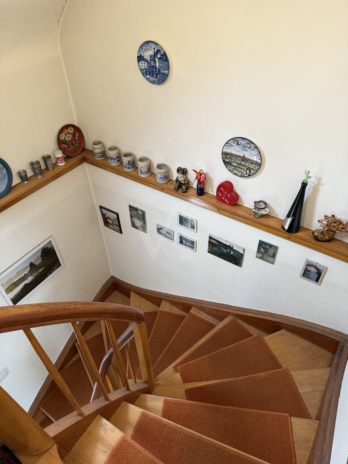 Treppen von OG zu EG