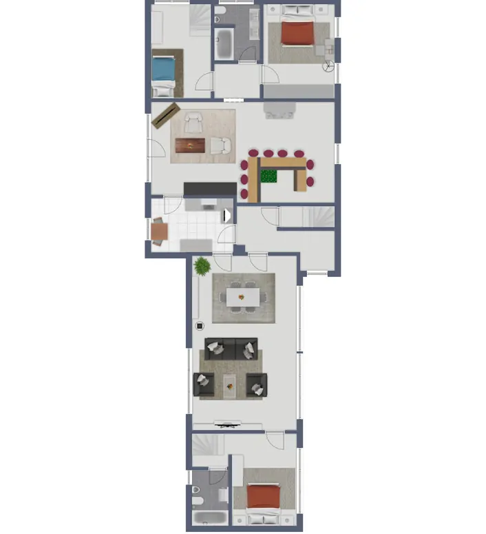 Obergeschoss Grundriss