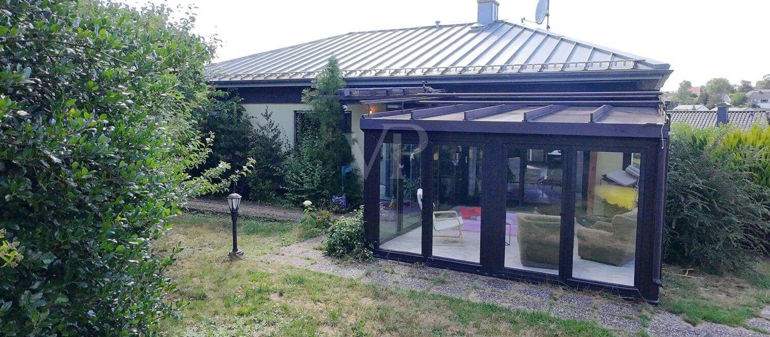 Blick auf den Wintergarten