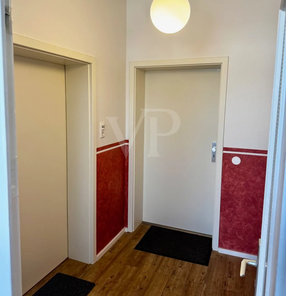 Eingang zu den Wohnungen