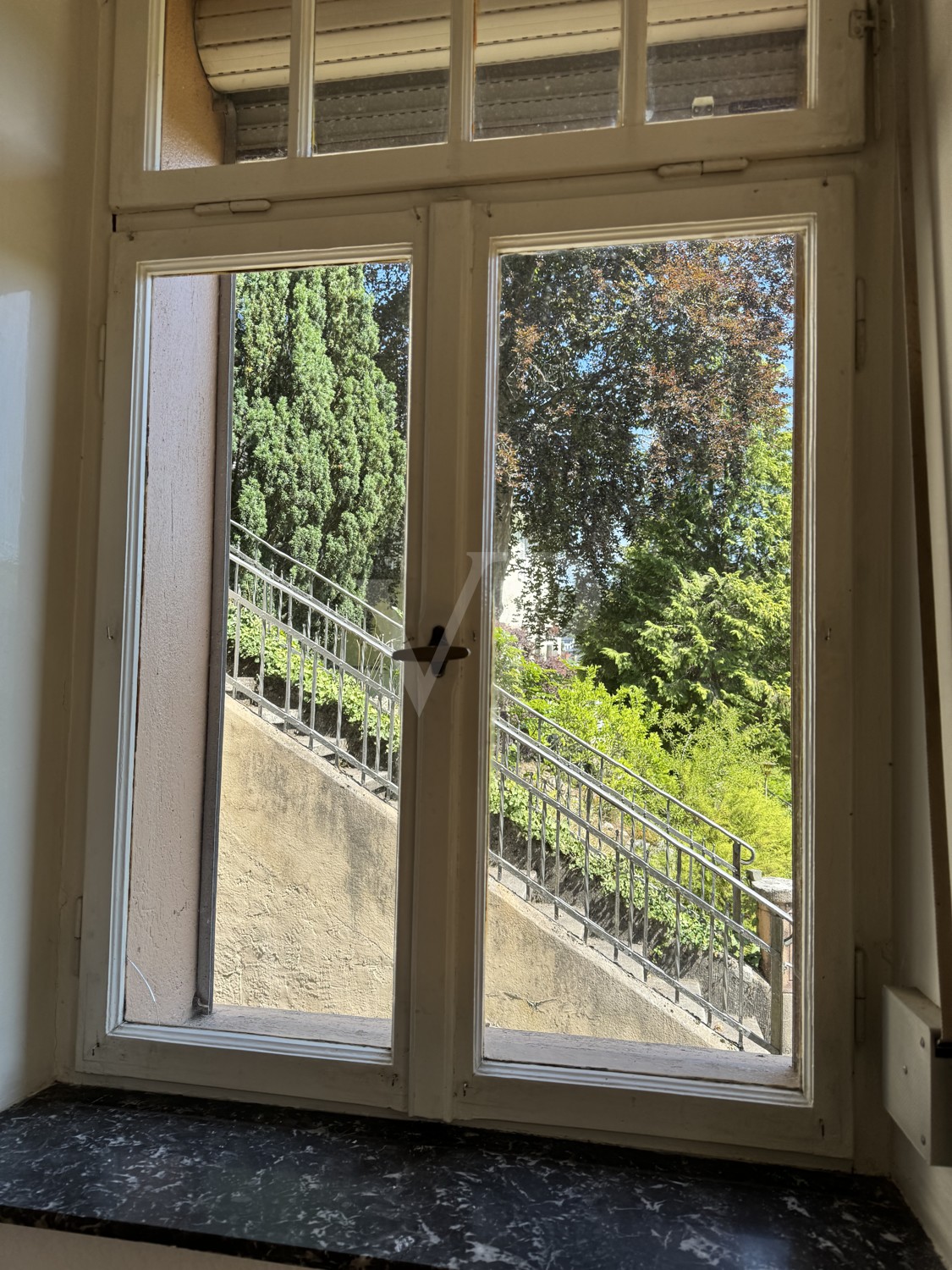 UG-Doppel Flügelfenster mit Oberlicht