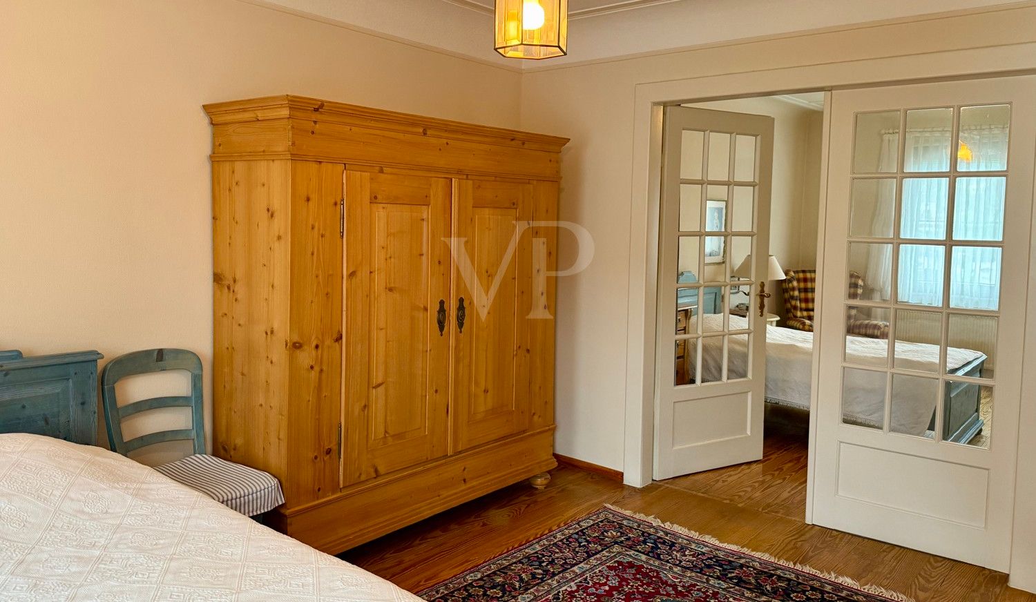 OG-Blick von Schlafzimmer 1 zu Schlafzimmer 2