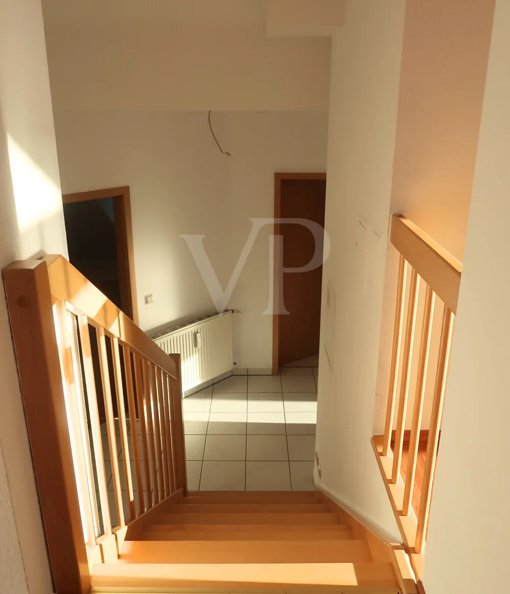 Treppe-Ansicht nach unten