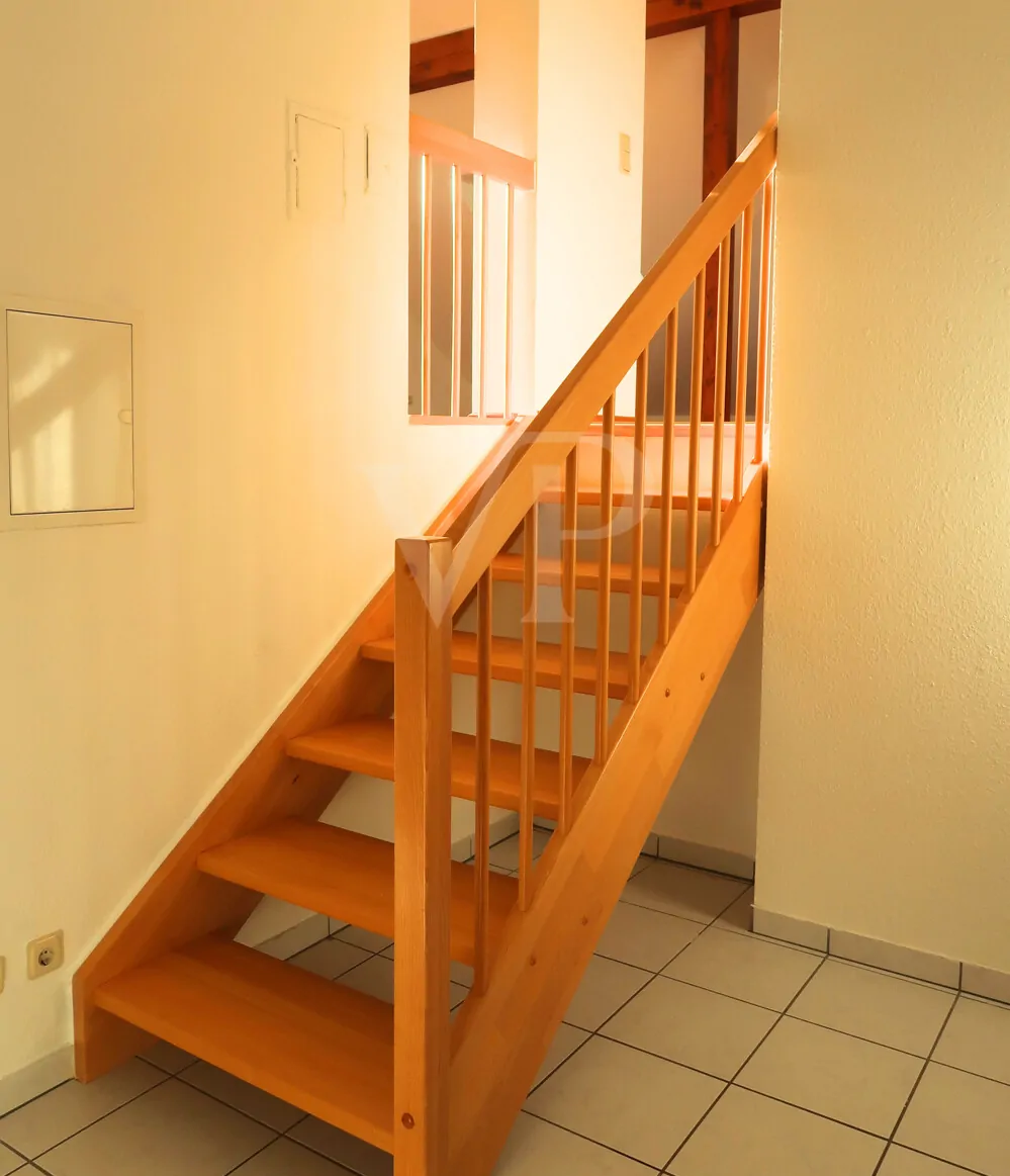 Treppe-Ansicht nach oben