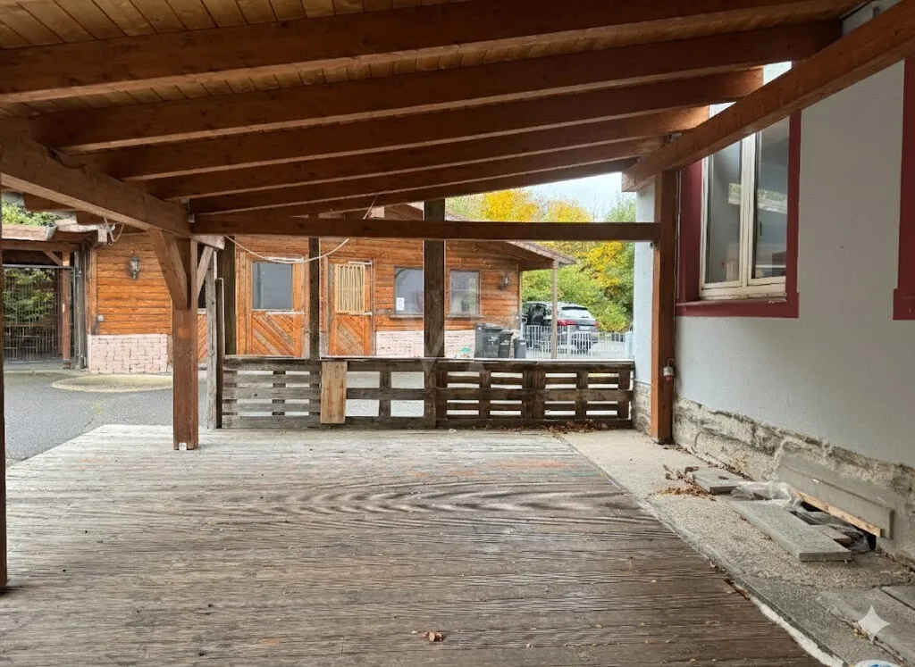 Überdachte Terrasse