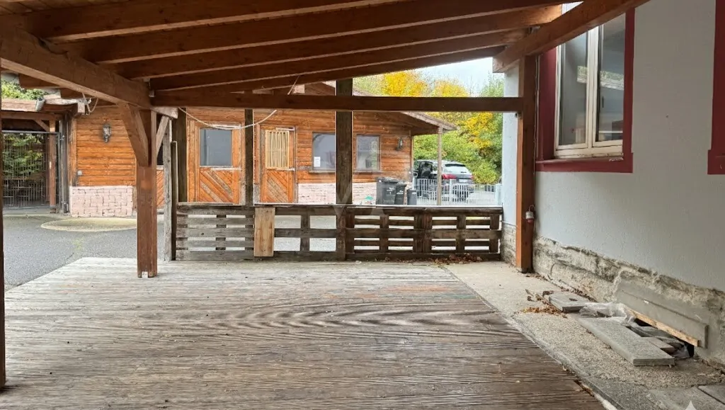 Überdachte Terrasse