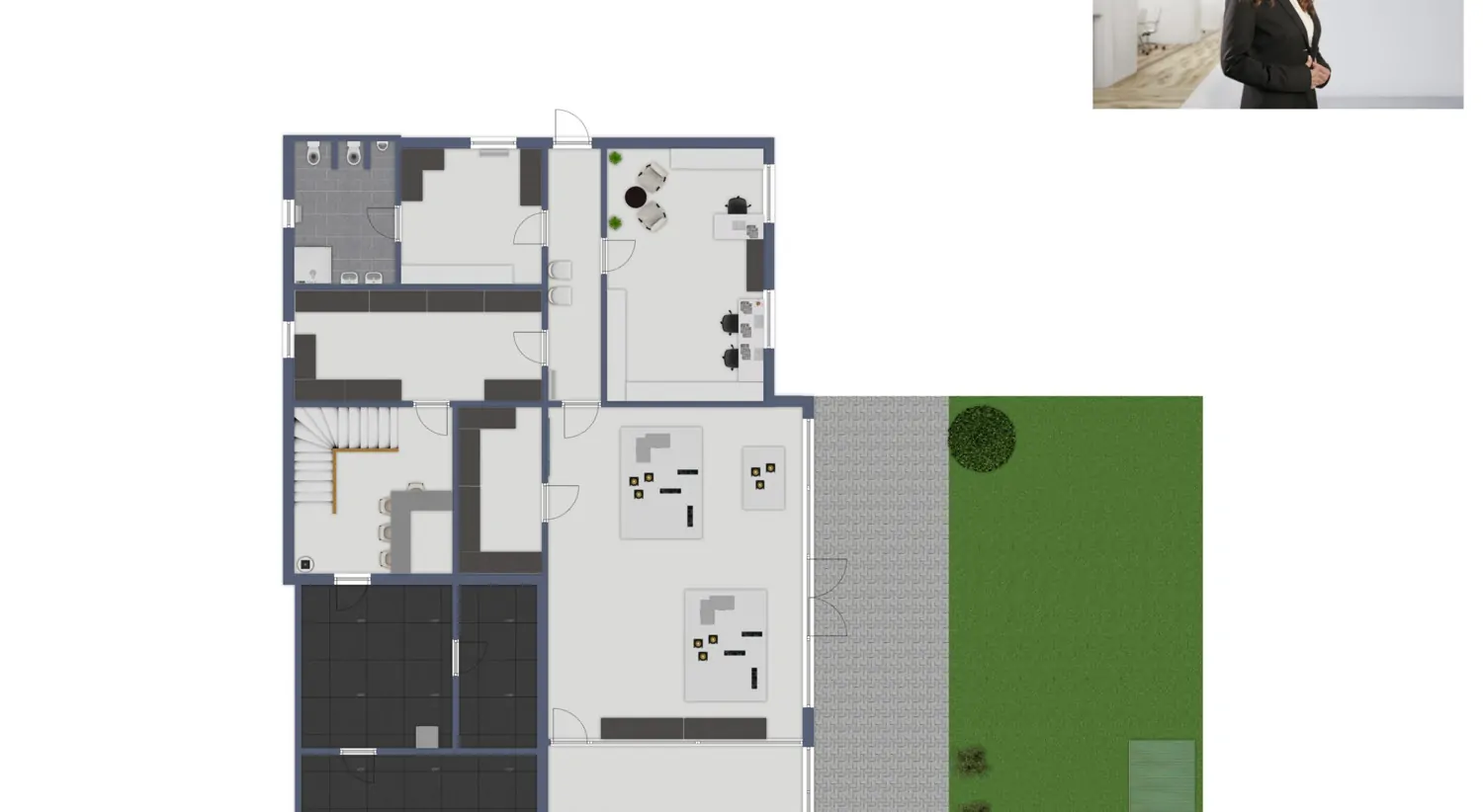 Grundriss-Gartengeschoss
