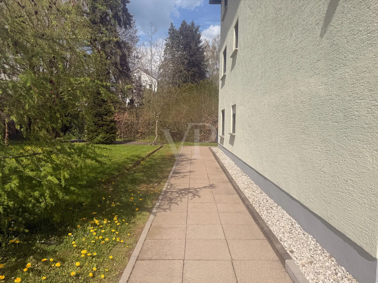 Zuwegung zum Hauseingang
