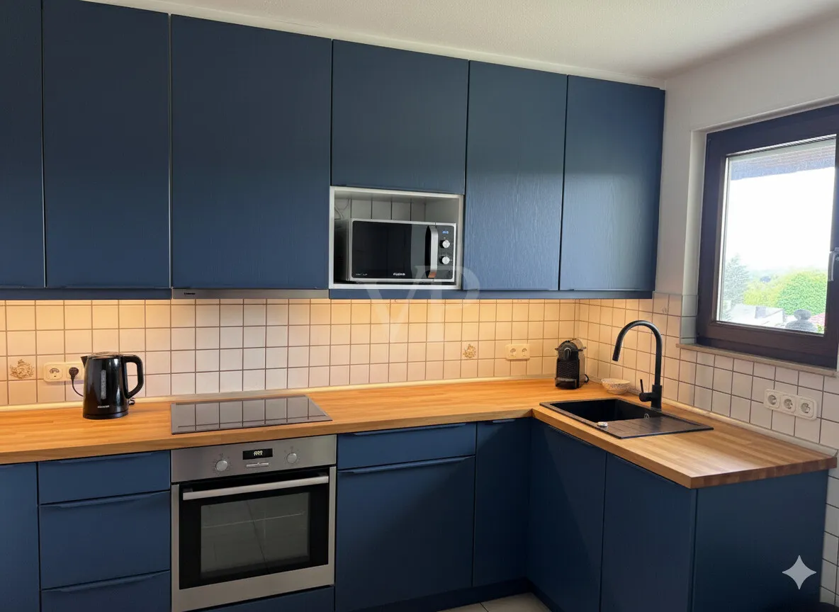 KI-EG-Blick in Küchenbereich