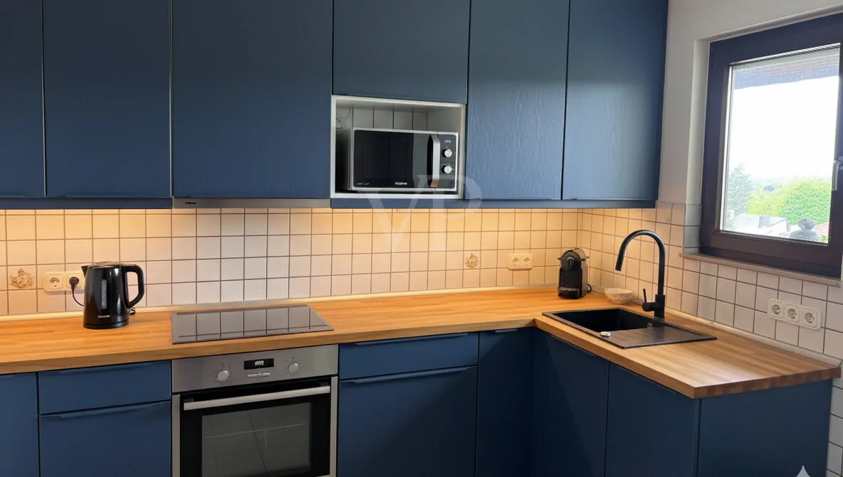 KI-EG-Blick in Küchenbereich