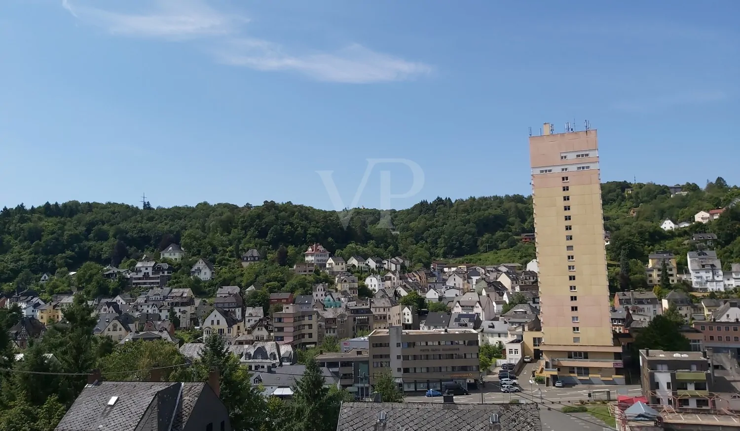 EG-Ausblick von Balkon