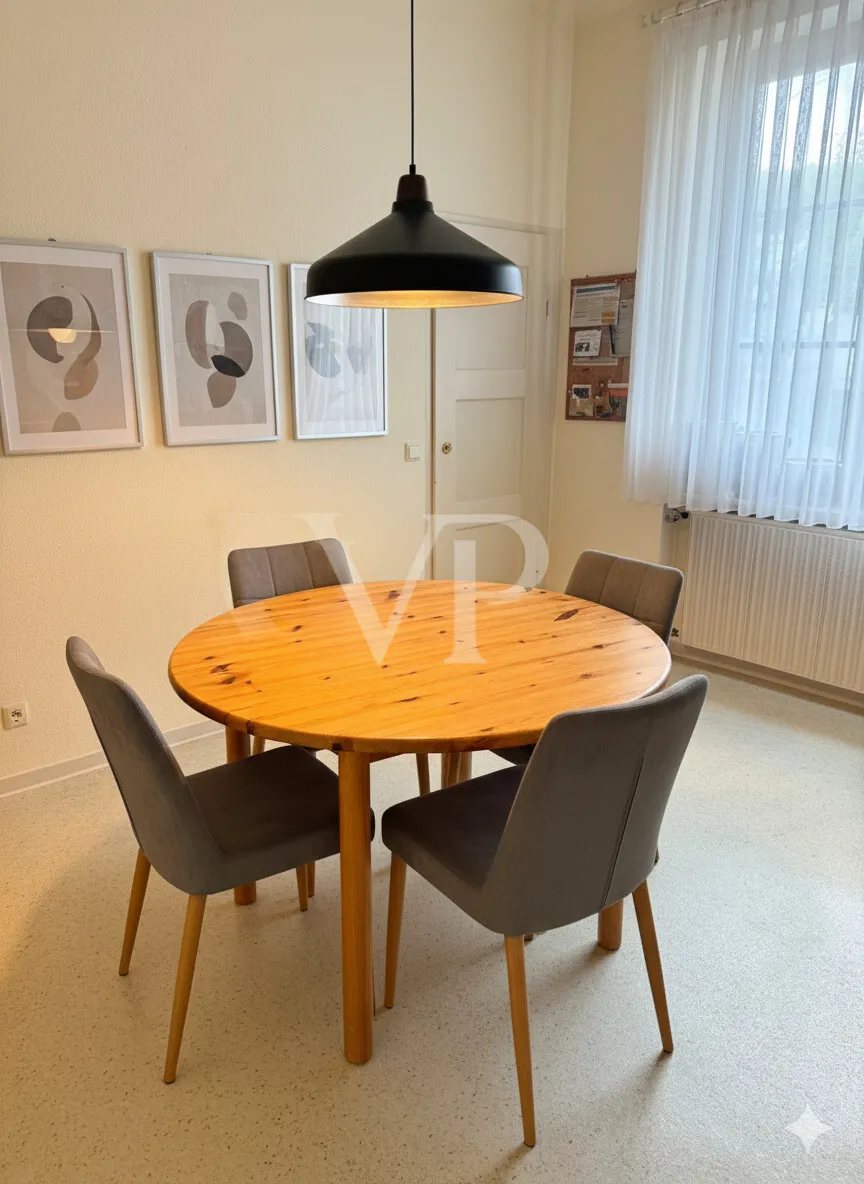 KI-Essbereich in Küche