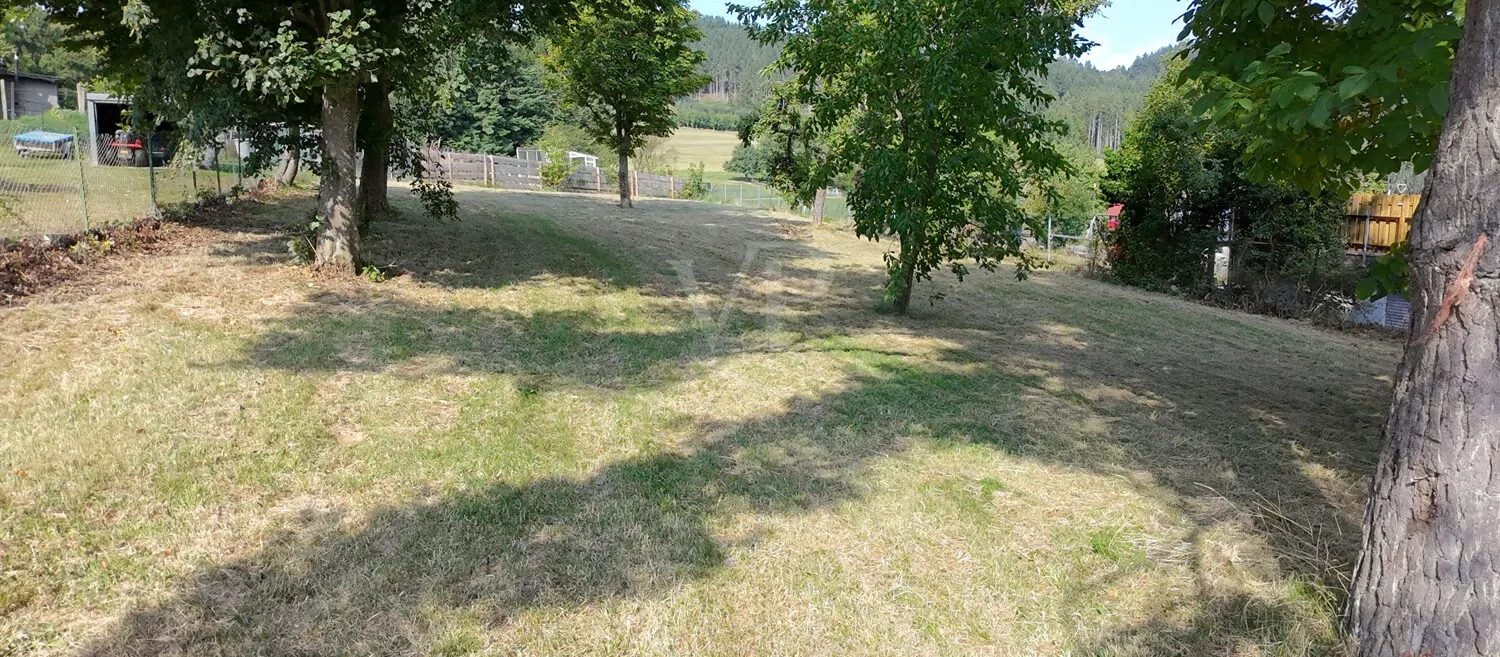 Hinterer Teil des Gartens