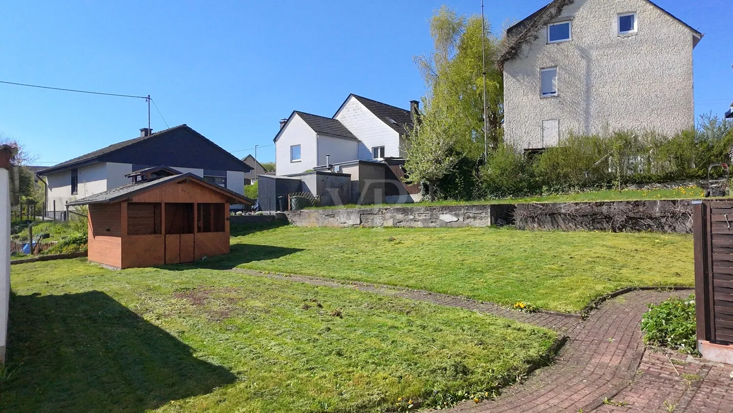 Blick auf Grünfläche