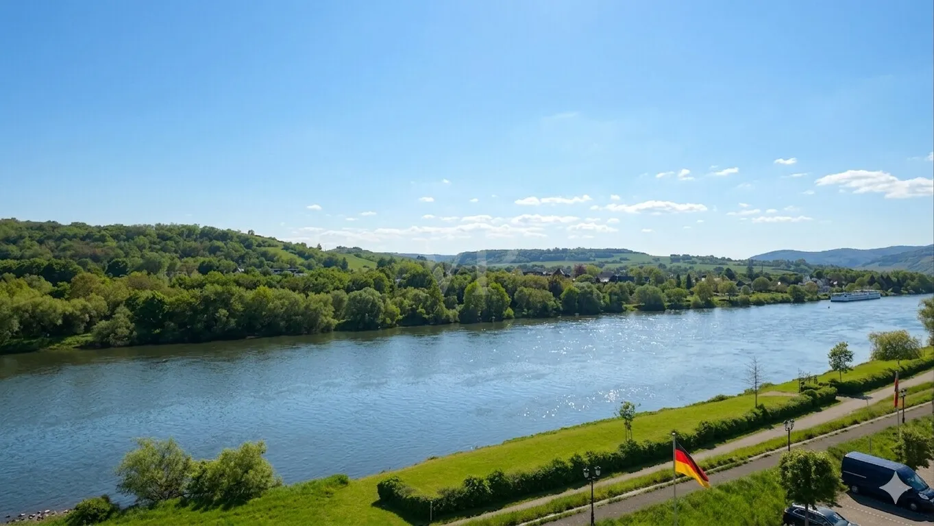 KI-Ausblick von Terrasse
