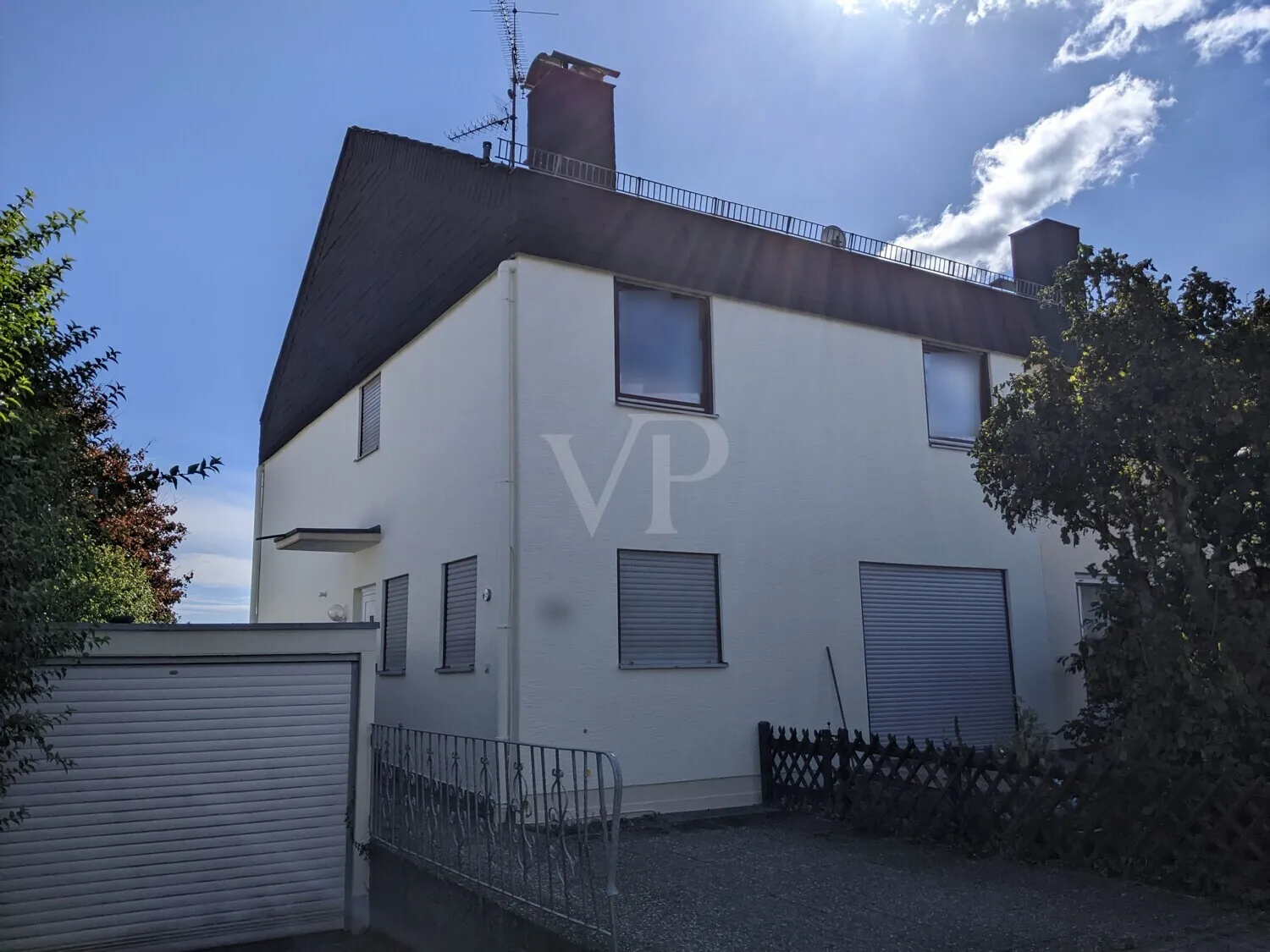 Hausansicht Eingangsbereich