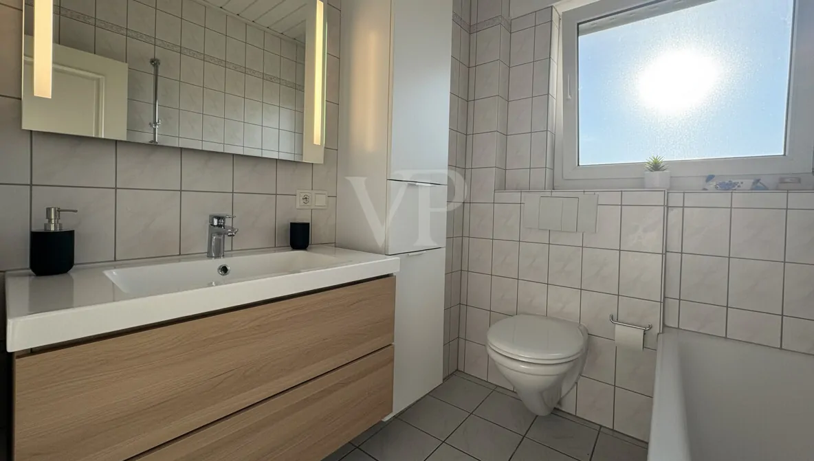 Badezimmer KI-Staging